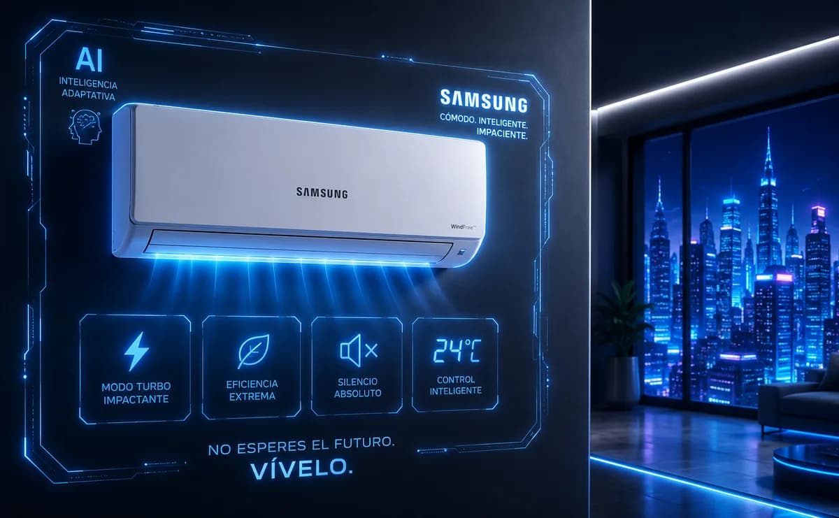 Equipo de Samsung (Aire acondicionado) — imagen ilustrativa
