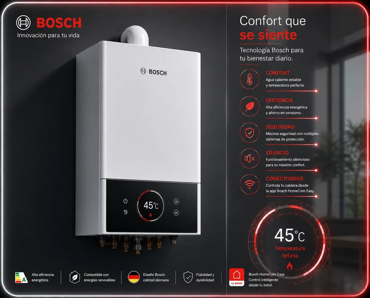 Equipo de Junkers (Bosch) (Calderas) — imagen ilustrativa