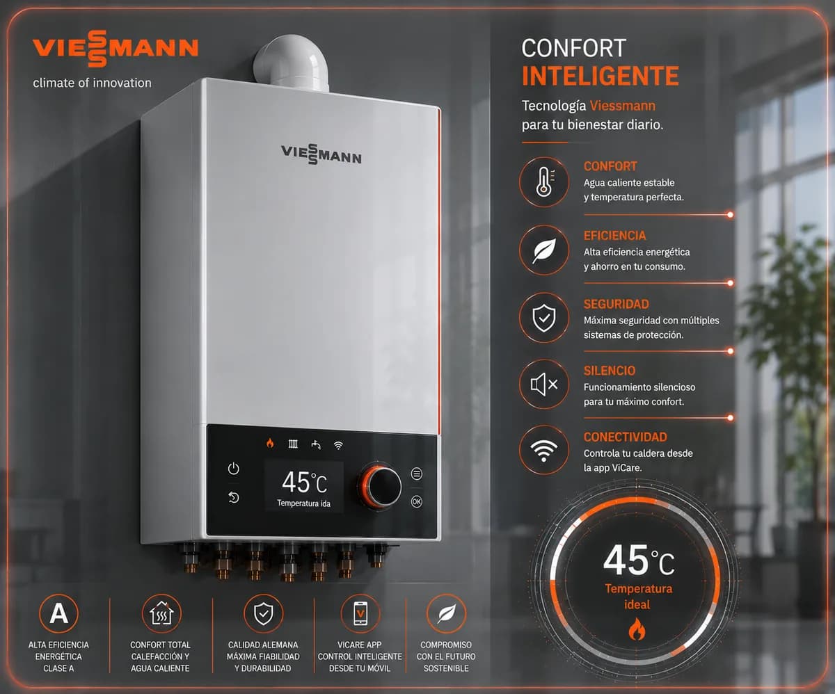 Equipo de Viessmann (Calderas) — imagen ilustrativa
